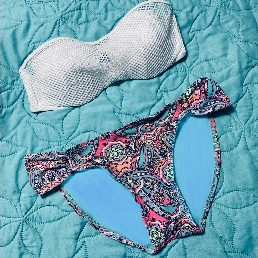 VS strapless bikini Sz small